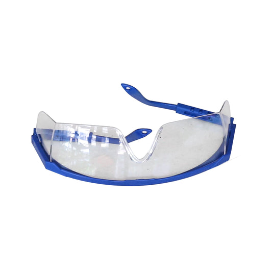 Safety goggles designed for dry ice blasting environments
